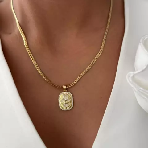 An image of a product called qaşlı ələm boyunbağı