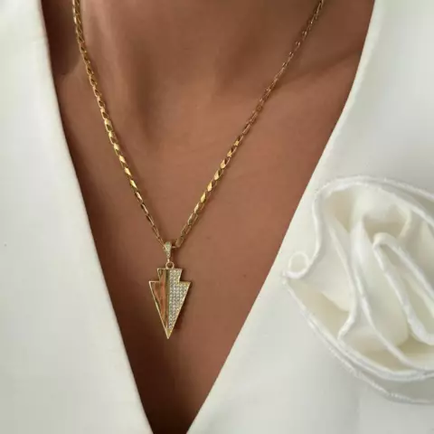 An image of a product called nizə başlıqlı boyunbağı