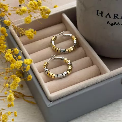 An image of a product called mix halqa sırğa